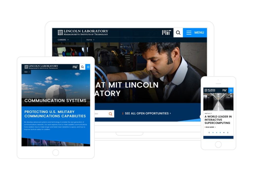 mit lincoln lab website in devices