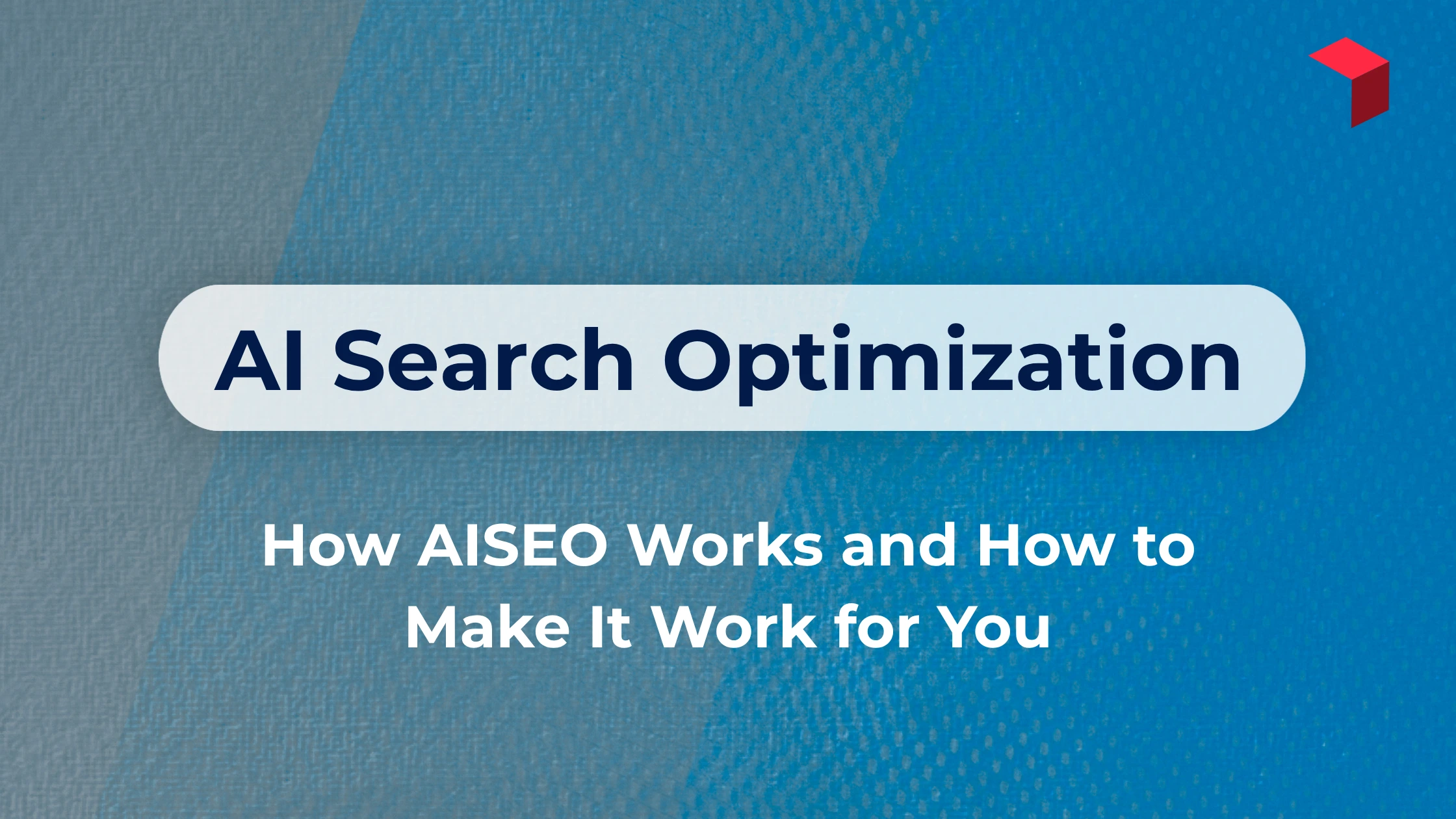AI Search Optimization Title Graphic