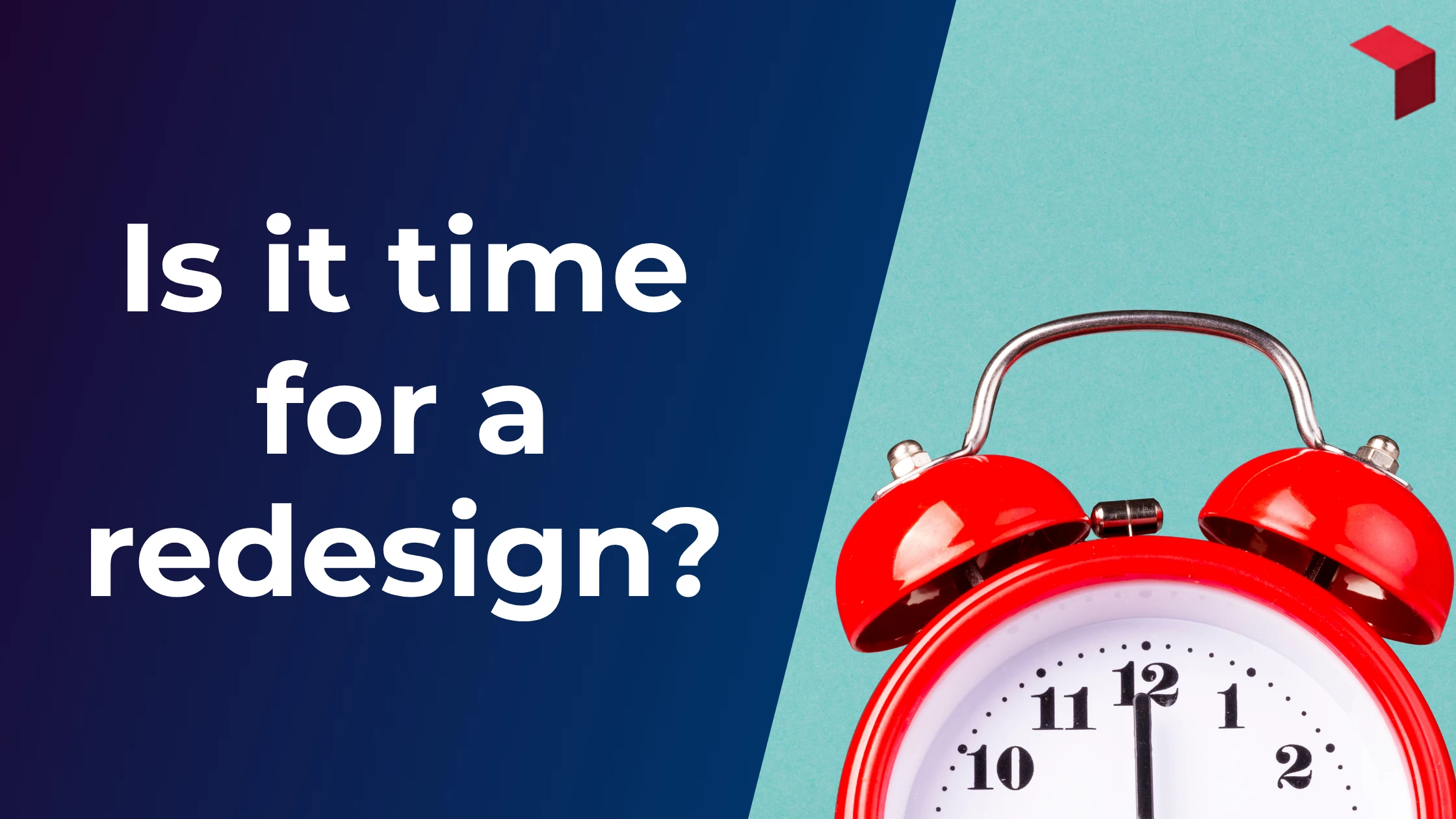 Is it. time for a redesign